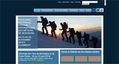 Desktop Screenshot of metiersmontagne.org